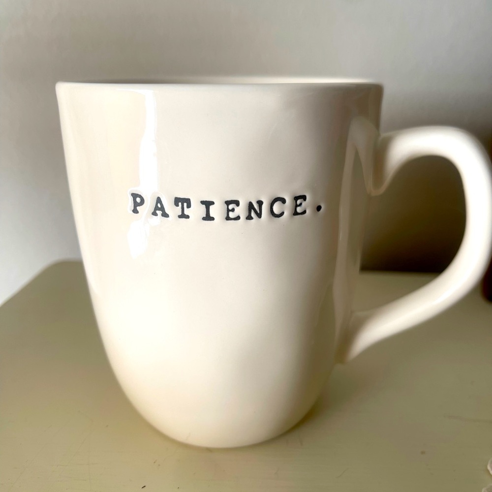 Rae Dunn Patience Mug